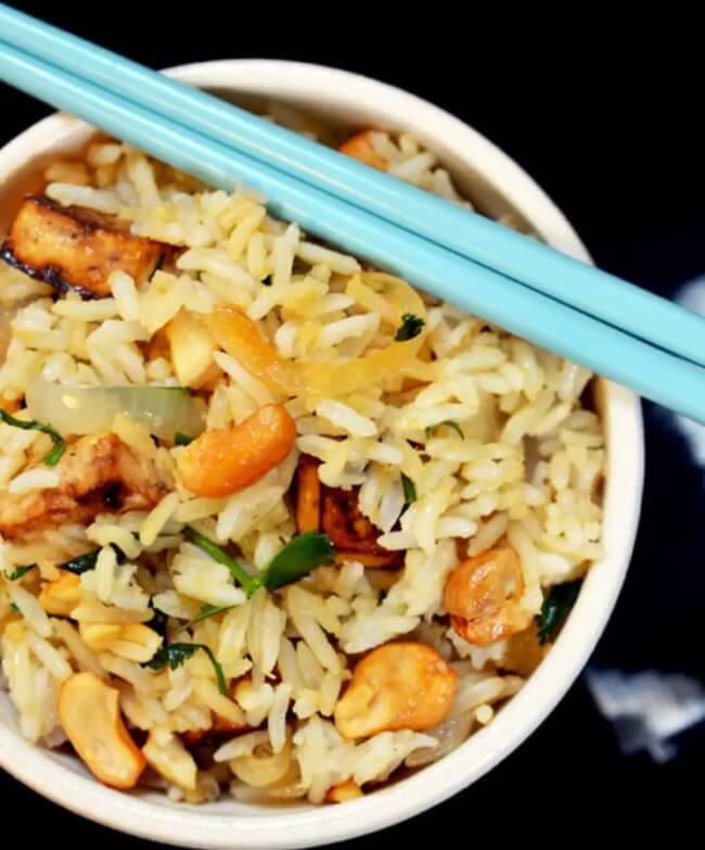 Recipe Brown Rice Bowl With Tofu And Lemongrass Emily Han