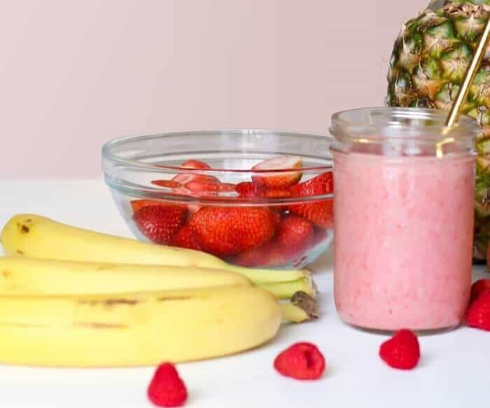 Strawberry And Banana Smoothie