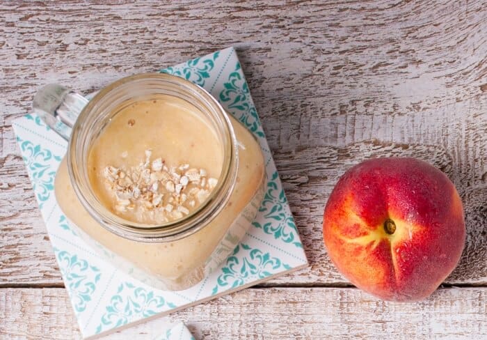 Banana And Peach Smoothie