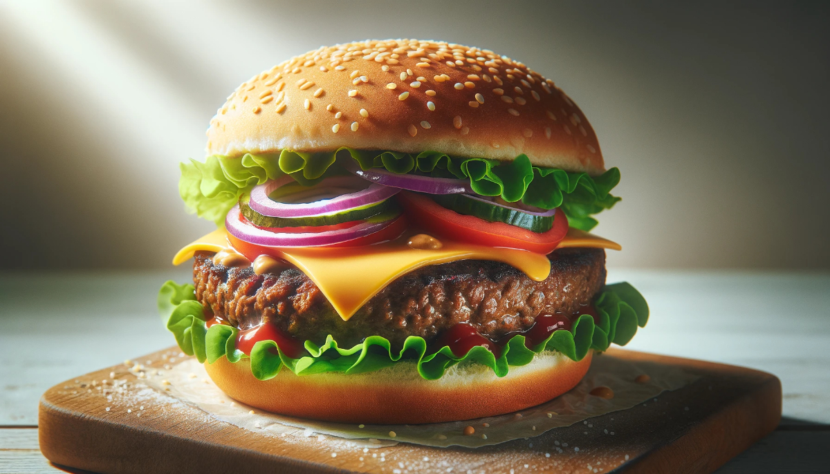 Redefine Meats Vegetarian Burger